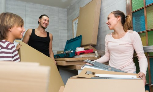 Professional removals team handling a home move in Croydon